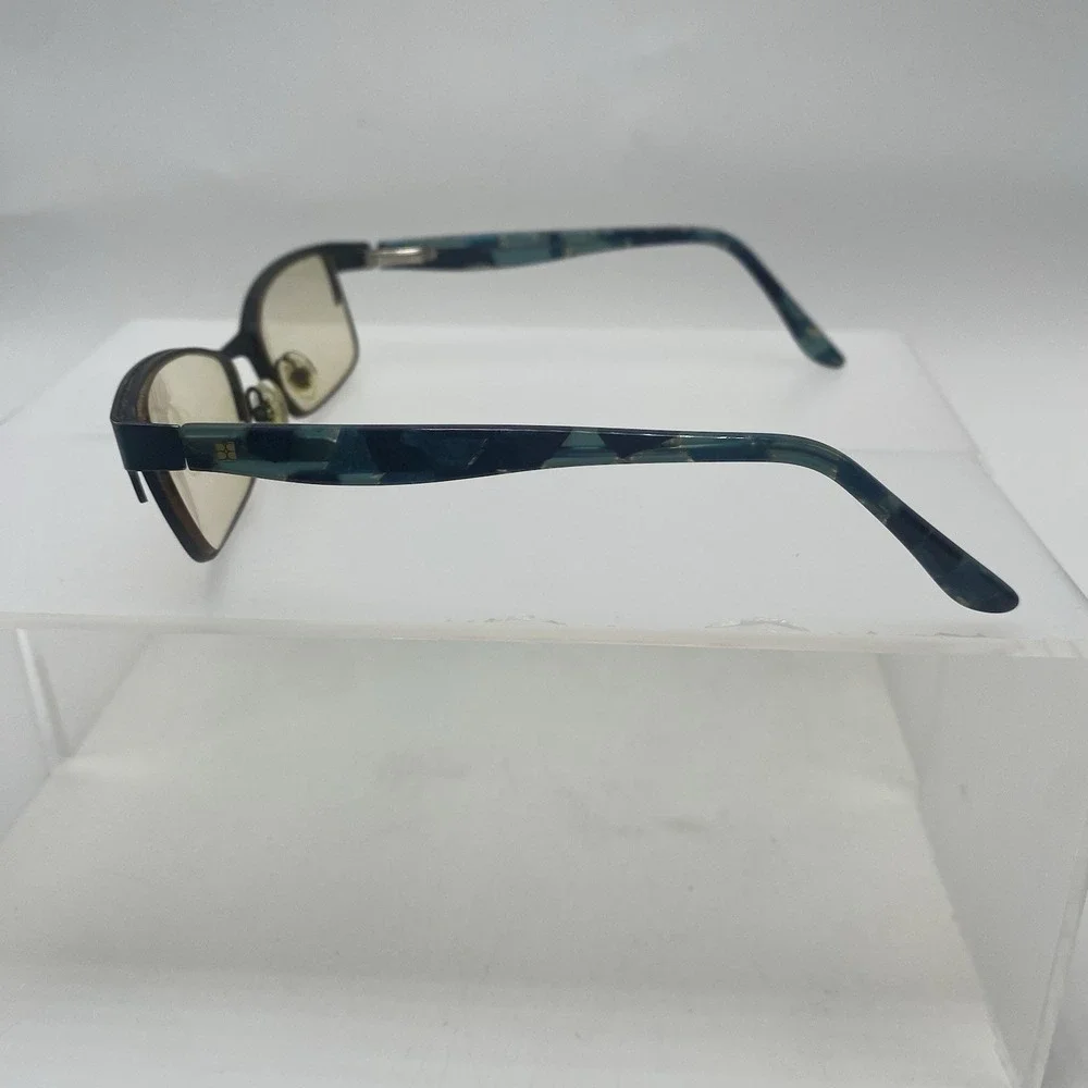BCBGMAXAZRIA Eyeglasses Women FRAME ONLY Full Rim 52-17-130 Brynn Teal 648